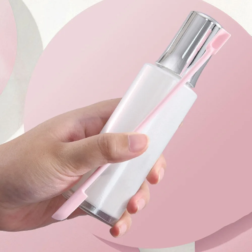 Face Mask Brush Cosmetic Last Drop Scoop Beauty Tools Silicone Spatula Deep Bottle Scraper Cosmetics Spoon Makeup Brushes