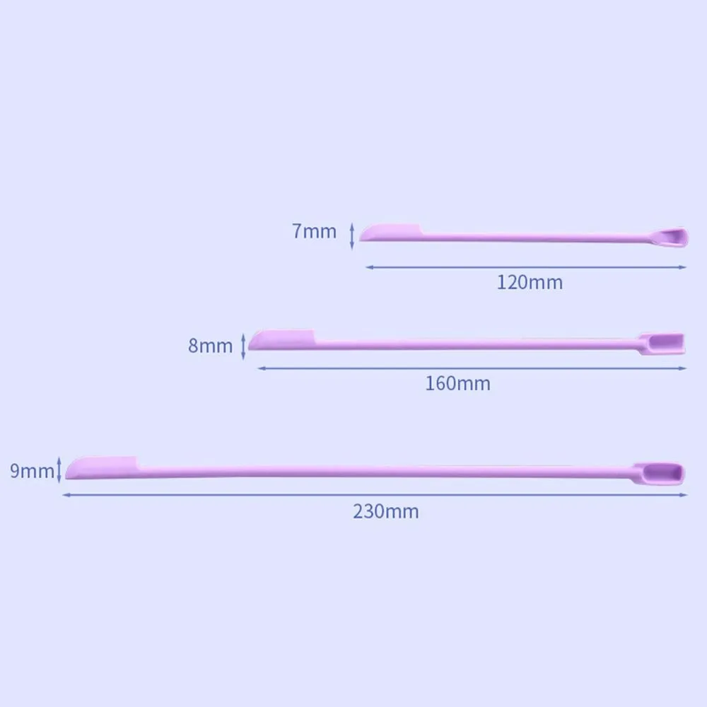 Face Mask Brush Cosmetic Last Drop Scoop Beauty Tools Silicone Spatula Deep Bottle Scraper Cosmetics Spoon Makeup Brushes
