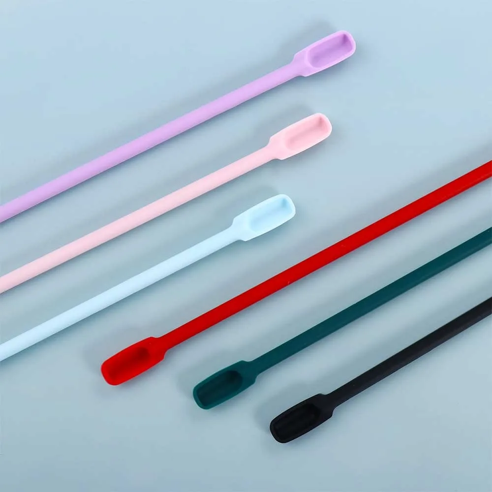 Face Mask Brush Cosmetic Last Drop Scoop Beauty Tools Silicone Spatula Deep Bottle Scraper Cosmetics Spoon Makeup Brushes
