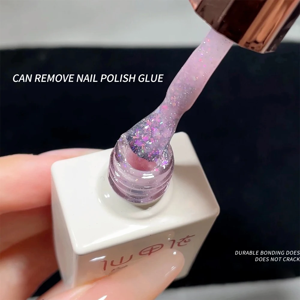 15ML Gel Nail Polish Glitter Sequins Manicure Semi Permanent Base Top Coat Long Lasting Soak Off LED UV Nail Art Gel Varnish %YX