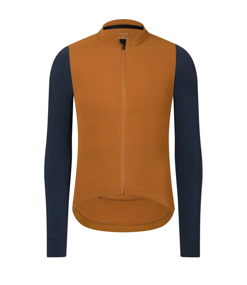Rsantce 2024 Winter Thermal Fleece Cycling Jersey Top MTB Bike Outdoor Men's Bicycle Clothing Long Sleeve Shirt Uniform