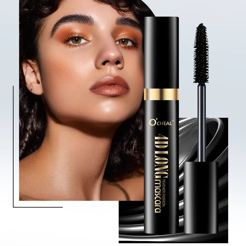 O‘cheal Mascara Black Lash Eyelash Brush 3D Silk Thick Curling Lengthening Eyes Lashes Beauty Makeup Cosmetics Extension Mascara