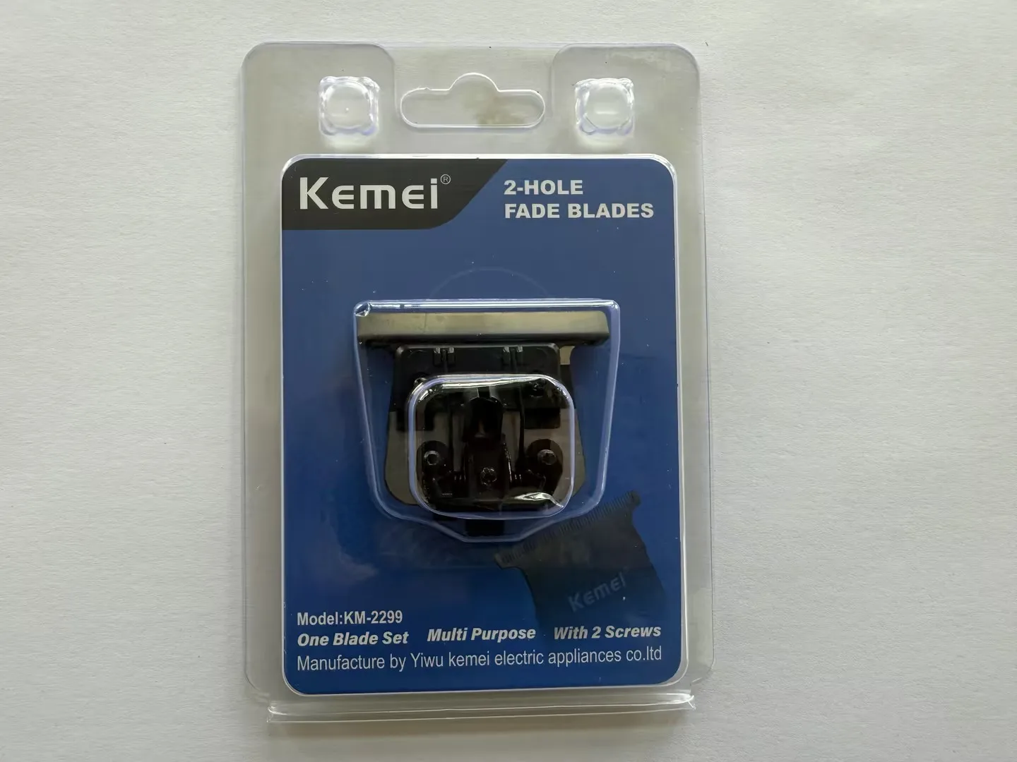 Kemei KM2299 Professional Hair Clipper 0mm Zero Gapped Carving Clipper Men's Cordless Hair Trimmer Electric Hair Cutting Machine
