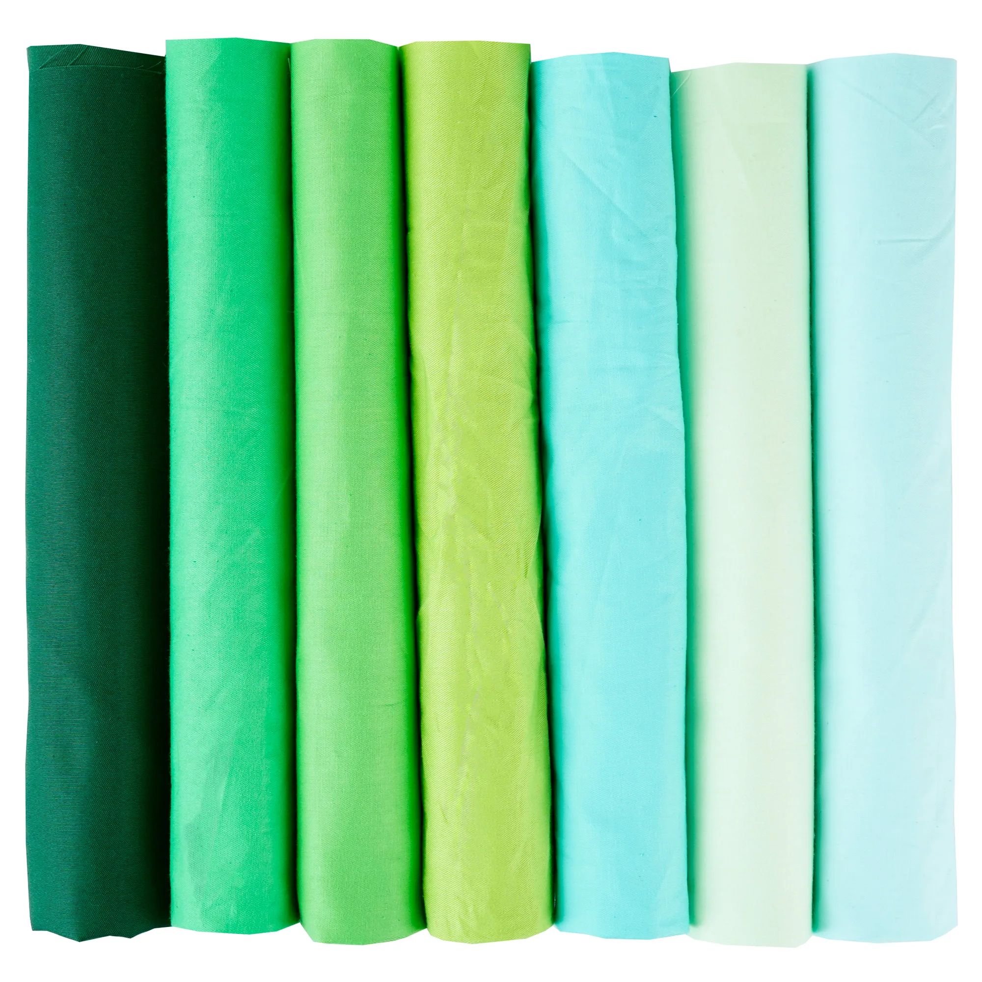 7PCS 25 X 25cm/50 X 50cm Squares Cotton Craft Plain Fabric Cloths for DIY Bundle Patchwork Quilting Sewing Scrapbooking Artcraft