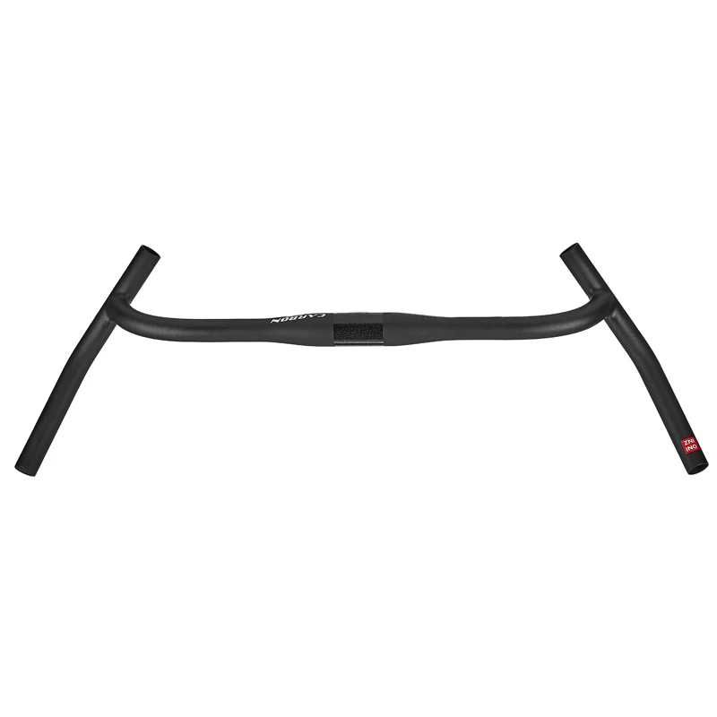ZNIINO No Logo New Carbon Gravel H Handlebar Big Flare Bar Cycle Cross Road MTB Bike Handlebars Carbon Fiber Travelling Bicycle
