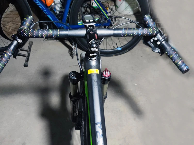 ZNIINO No Logo New Carbon Gravel H Handlebar Big Flare Bar Cycle Cross Road MTB Bike Handlebars Carbon Fiber Travelling Bicycle