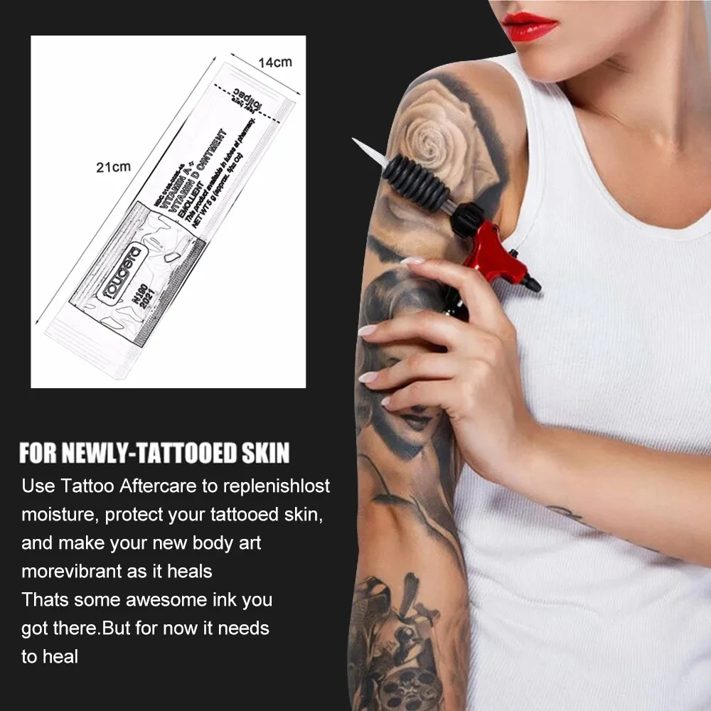 20/30/50/100pcs Tattoo Aftercare Cream Fougera Vitamin Ointment Tattoo Care Supplies Recovery Cream Vitamin A&D Repairing Cream