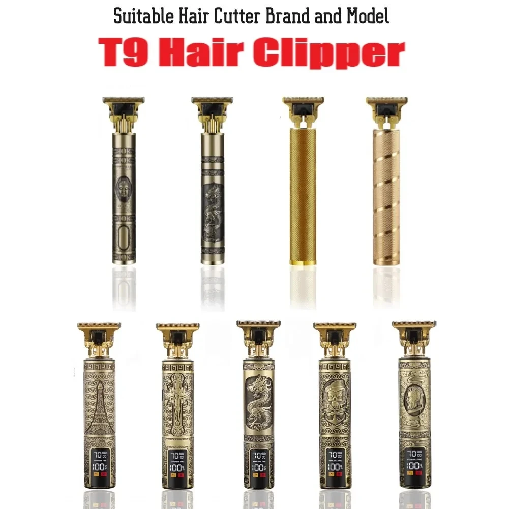 6PCS T9 Hair Clipper Guards Guide Combs Trimmer Cutting Guides Styling Tools Attachment Compatible 1.5mm 2mm 3mm 4mm 6mm 9mm