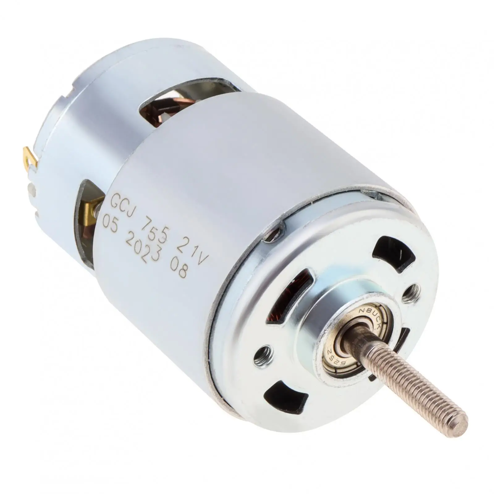 755 DC Motor 21V Universal Motor Replacement Parts for Lawn Mower, Rechargeable Lawn Mower Replaces Motors