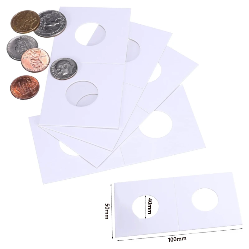 10/100p 21-46mm Transparent Plastic COINN Holder COINN Collecting Box Case for COINN Storage Capsules Protection Boxes Container
