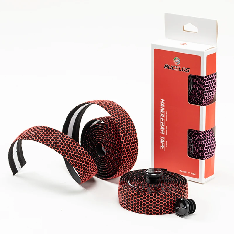 Professional Bar Tape Shock Absorption Road Bike Handlebar Wrap Durable Bicycle Handlebar Cork and Bike Bar End Plug Zellmann