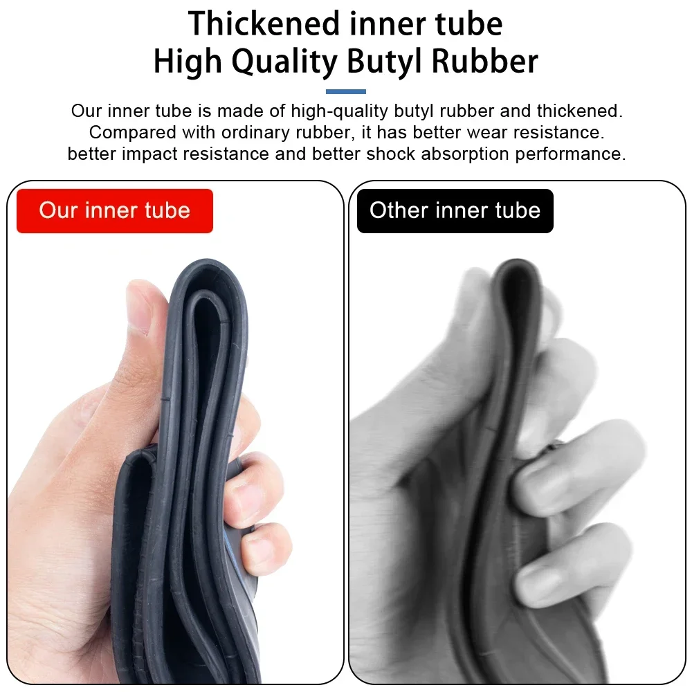 60/70-6.5 Tube Tyre For NINEBOT Max G30 G30D G30LP G2 Electric Scooter Skateboard Accessories 10x2.5 10inch Inner Tube Tire