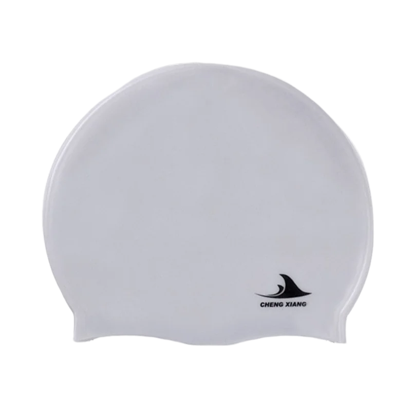 55g Silicone Swimming Cap Men Women Swim Pool Water Sport Diving Bathing Long Hair Waterproof Large Size Caps Hat for Adults New