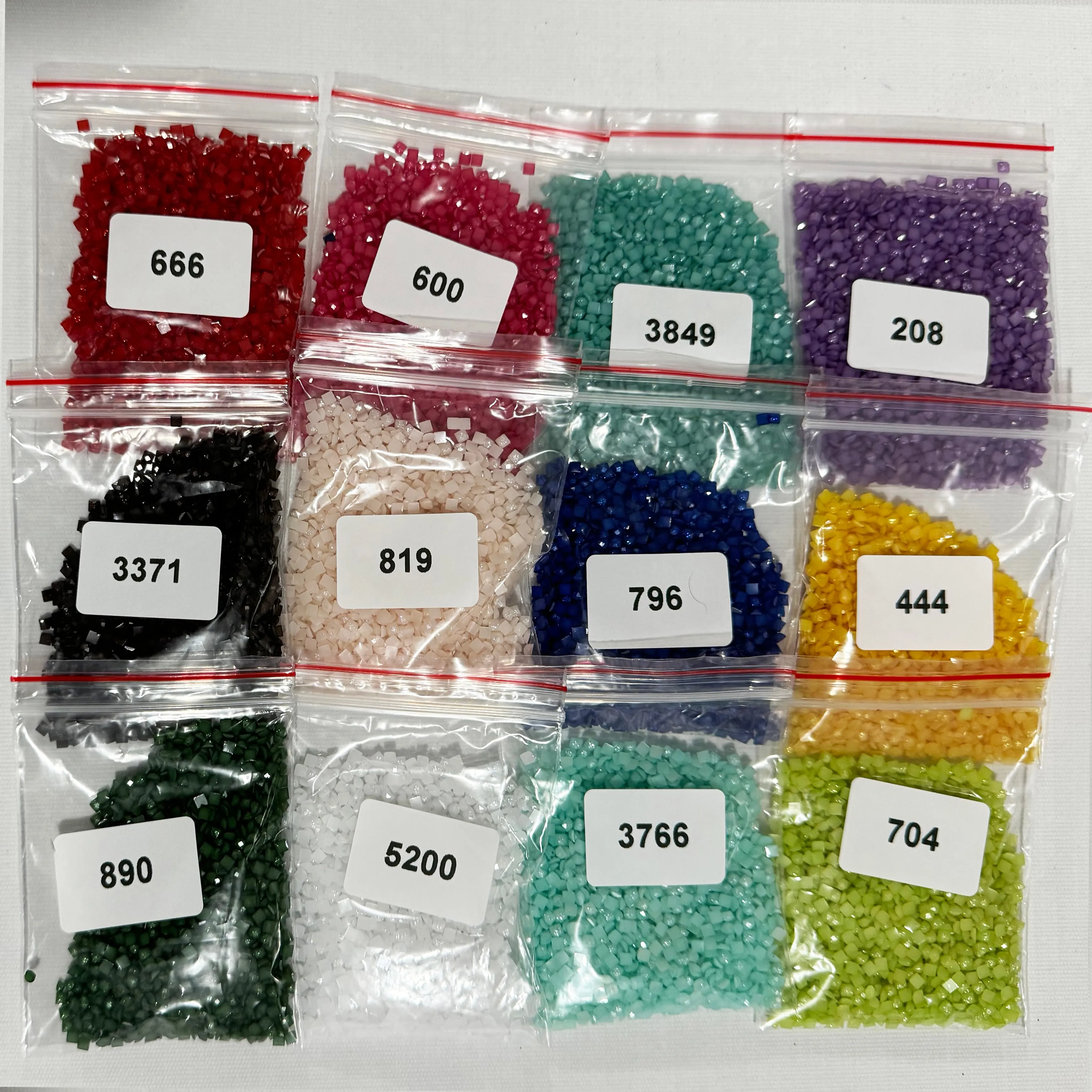 Fairy Dust Square Round Diamond Embroidery Color Elf Rhinestone Diamond Painting Mosaic Shiny Gem Resin Electroplating Productio