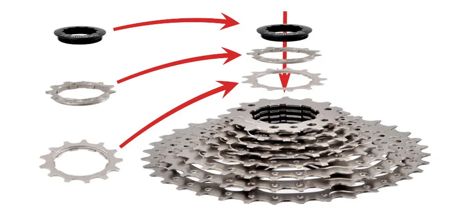 SUNSHINE Road Bike Cassette 8/9/10/11/12 Speed 23/25/28/32/34/36T k7 Cassette 8V 9V 10V 11V 12V for SHIMANO HG