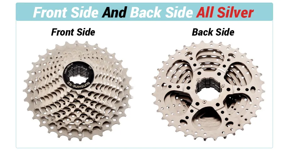 SUNSHINE Road Bike Cassette 8/9/10/11/12 Speed 23/25/28/32/34/36T k7 Cassette 8V 9V 10V 11V 12V for SHIMANO HG