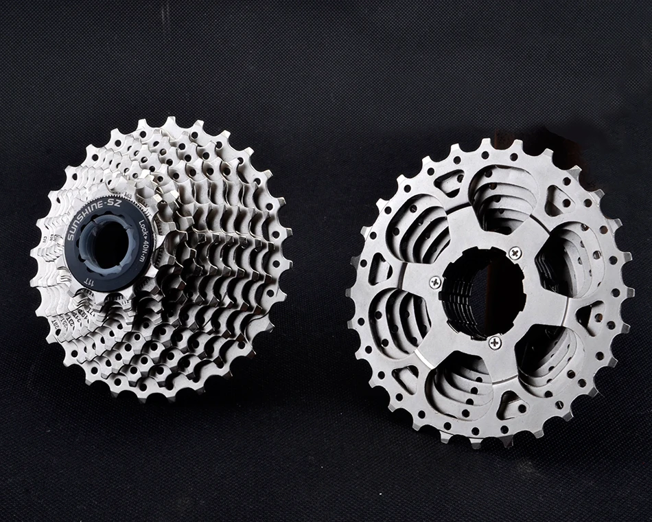SUNSHINE Road Bike Cassette 8/9/10/11/12 Speed 23/25/28/32/34/36T k7 Cassette 8V 9V 10V 11V 12V for SHIMANO HG
