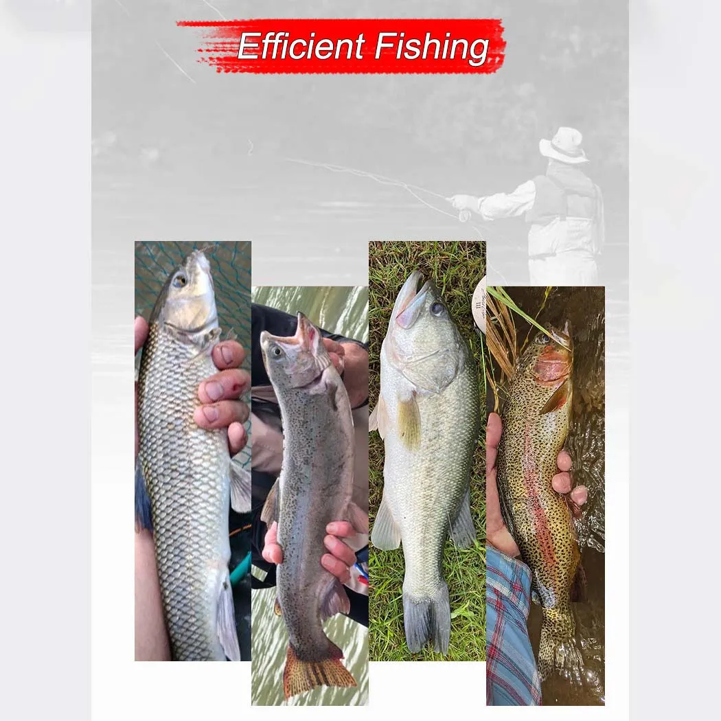 6Pcs Spinner Sequin Scud Nymph Scud Lure Fly for Trout Fishing Artificial Insect Bait Simulated Scud Worm Realistic Fishing L