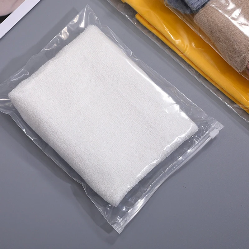 PE Transparent Shoe Storage Bag Multi-purpose Dust Bag Travel Zipper Bag Waterproof Moisture-proof Sealing Shoe Cover Ziplock
