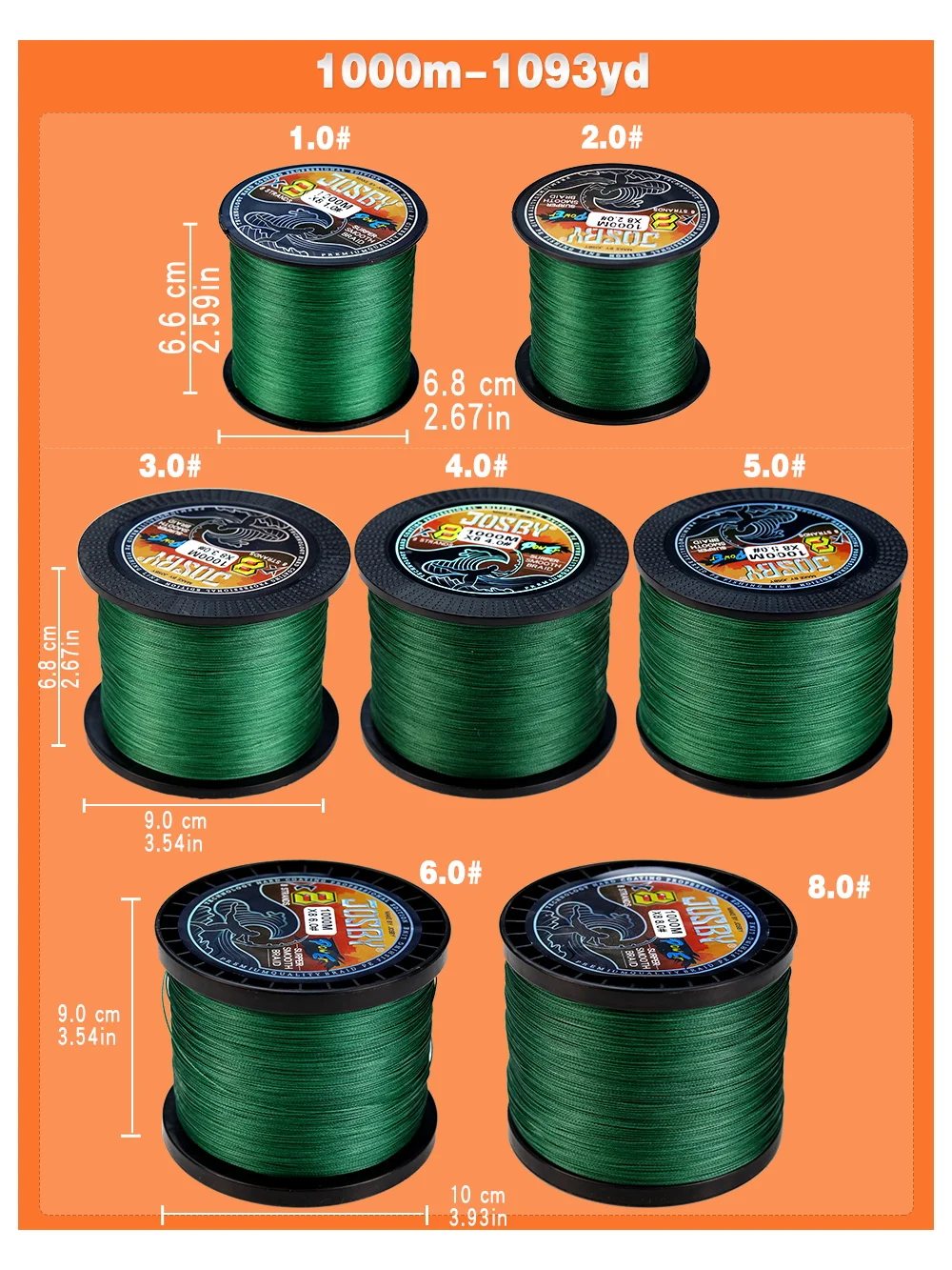 Braided Fishing Line 8 Strand 100M 300M 500M 1000M Spinning PE Multifilamento Japa Carp Fly Sea Saltwater Weave Extreme Pesca