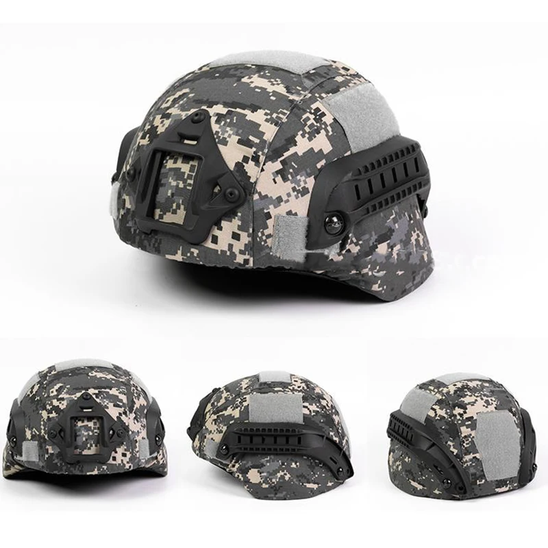 Tactical MICH2000 Helmet Cover Hunting Gear Helmet Accessories Camouflage Cloth Helmet Cover for MICH Helmet