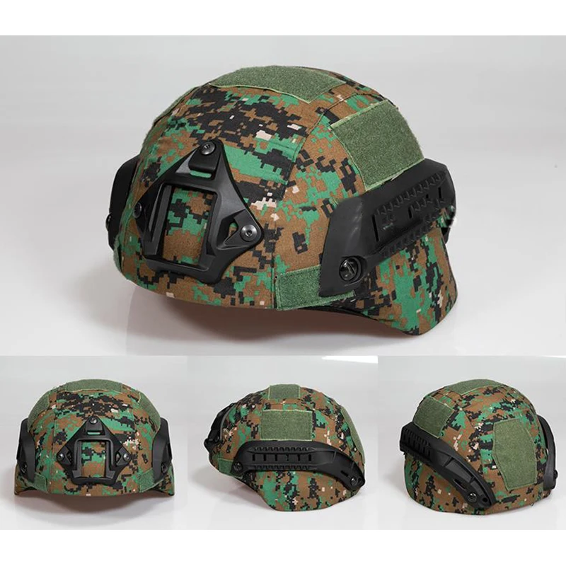 Tactical MICH2000 Helmet Cover Hunting Gear Helmet Accessories Camouflage Cloth Helmet Cover for MICH Helmet