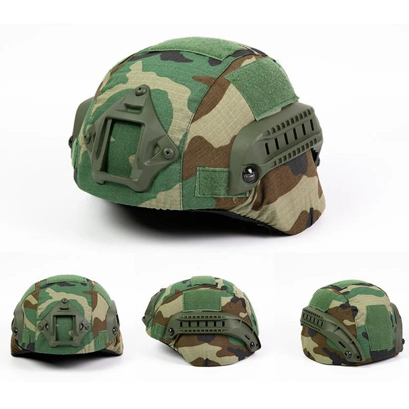 Tactical MICH2000 Helmet Cover Hunting Gear Helmet Accessories Camouflage Cloth Helmet Cover for MICH Helmet