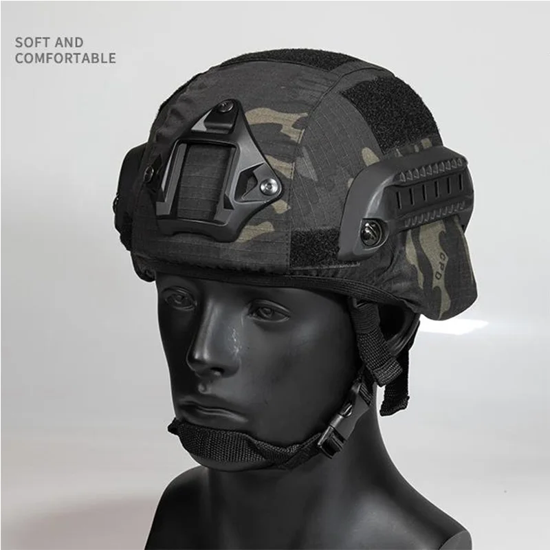 Tactical MICH2000 Helmet Cover Hunting Gear Helmet Accessories Camouflage Cloth Helmet Cover for MICH Helmet
