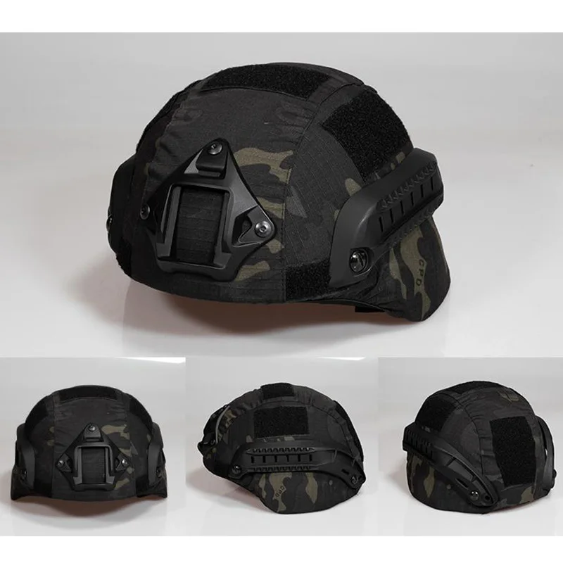 Tactical MICH2000 Helmet Cover Hunting Gear Helmet Accessories Camouflage Cloth Helmet Cover for MICH Helmet