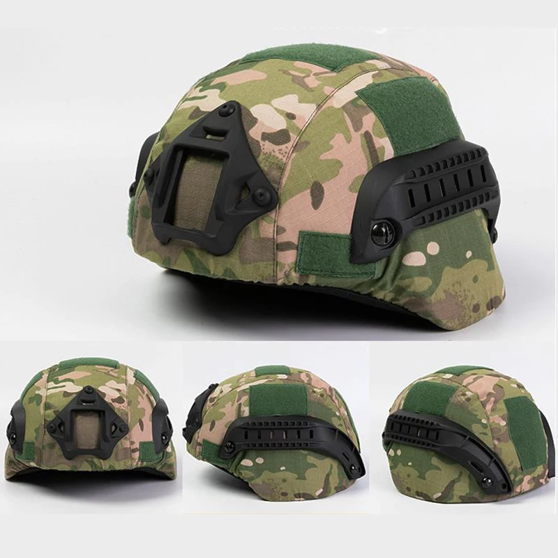 Tactical MICH2000 Helmet Cover Hunting Gear Helmet Accessories Camouflage Cloth Helmet Cover for MICH Helmet
