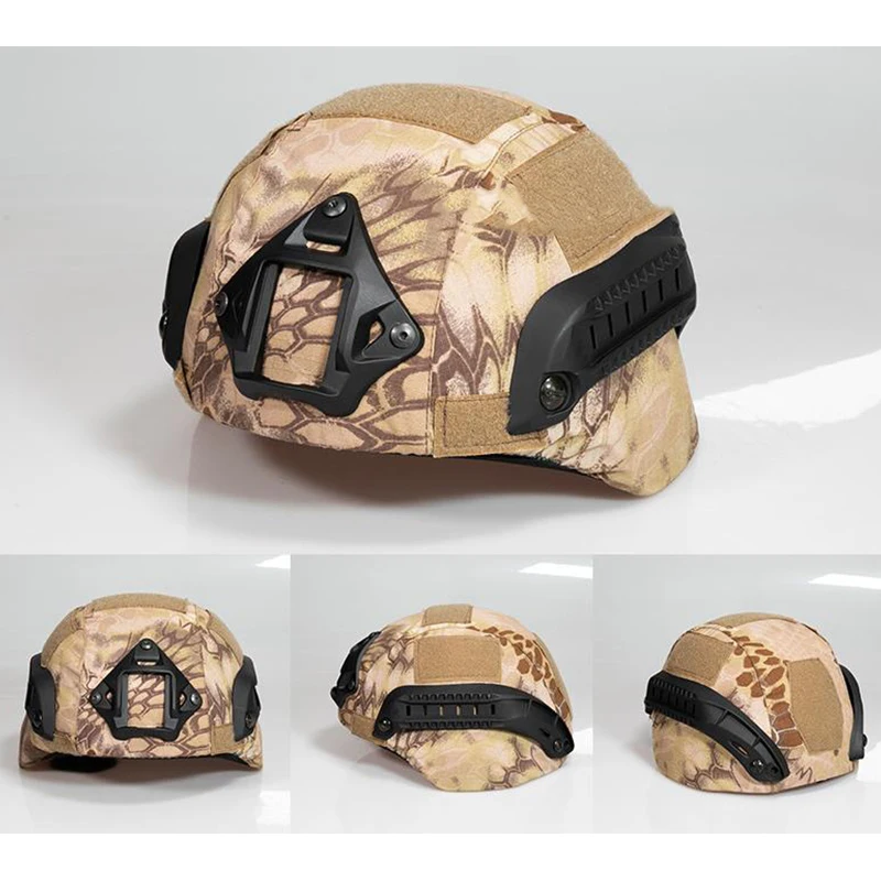 Tactical MICH2000 Helmet Cover Hunting Gear Helmet Accessories Camouflage Cloth Helmet Cover for MICH Helmet