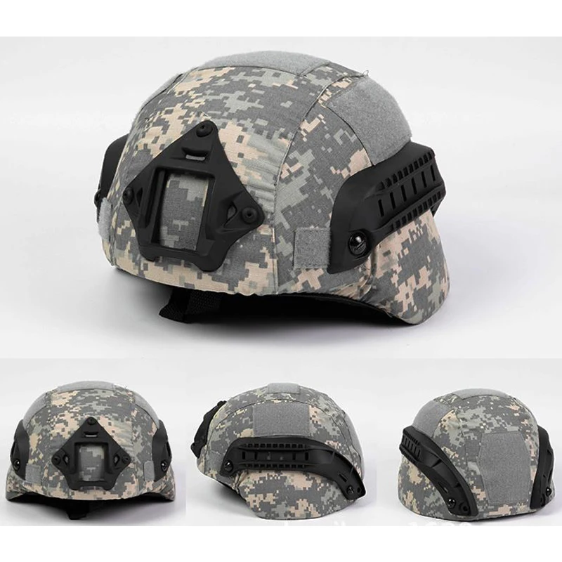 Tactical MICH2000 Helmet Cover Hunting Gear Helmet Accessories Camouflage Cloth Helmet Cover for MICH Helmet