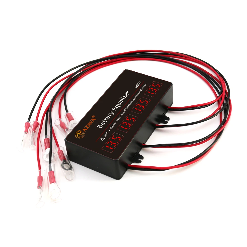 MAZAVA HC01 HC02 Battery Equalizer For 2x12V 4X12V Batteries Voltage balancer 2S 4S Active Lead Acid Battery Controller