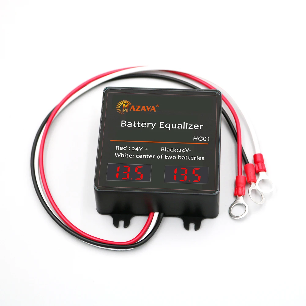 MAZAVA HC01 HC02 Battery Equalizer For 2x12V 4X12V Batteries Voltage balancer 2S 4S Active Lead Acid Battery Controller