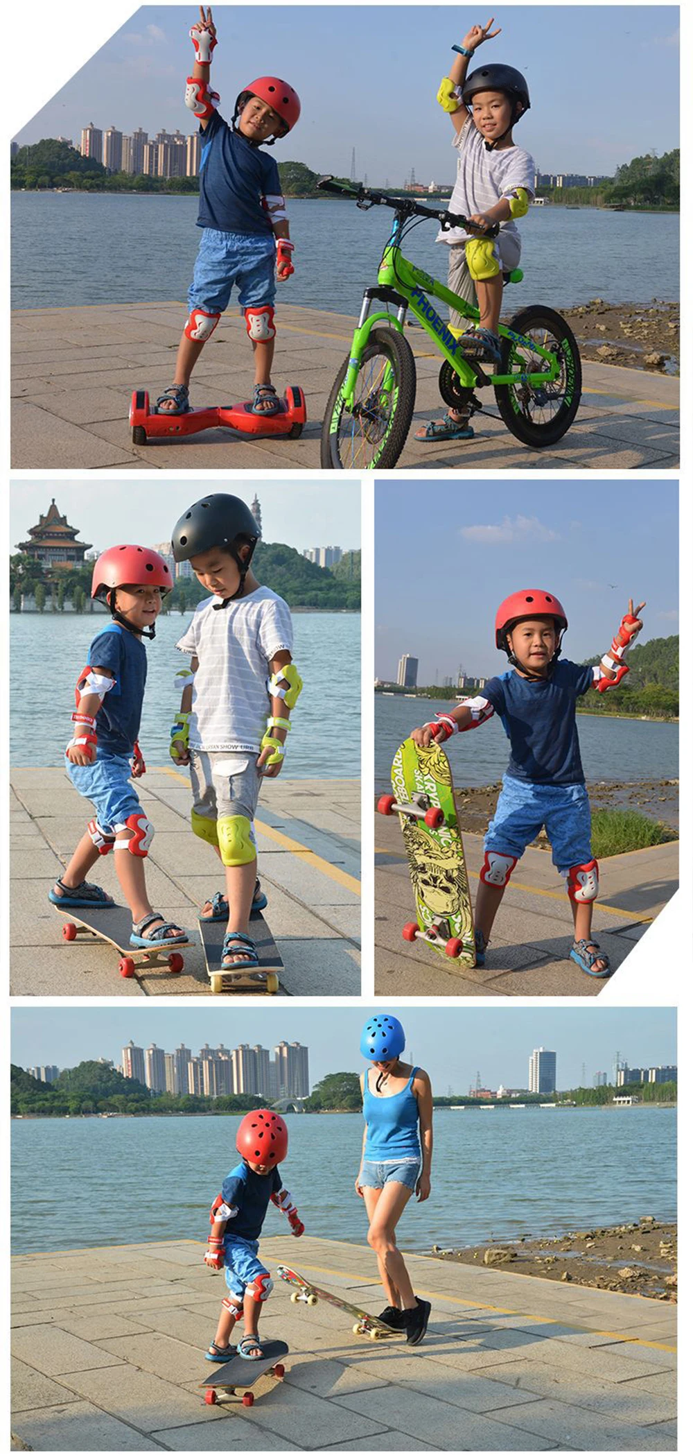 Ventilation Helmet Adult Children Outdoor Impact Resistance for Bicycle Cycling Rock Climbing Skateboarding Roller Skating