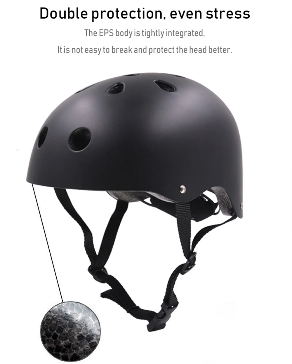 Ventilation Helmet Adult Children Outdoor Impact Resistance for Bicycle Cycling Rock Climbing Skateboarding Roller Skating