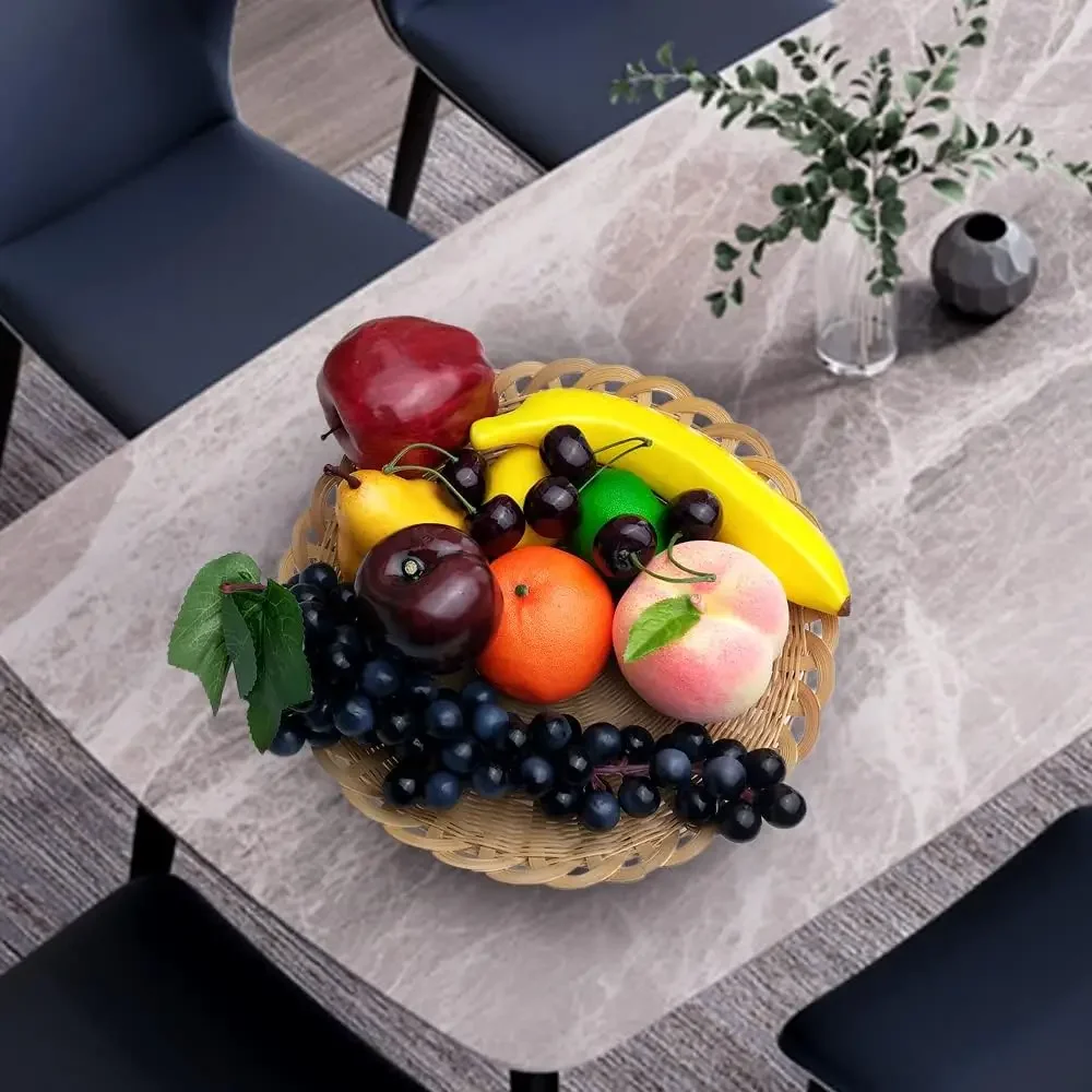 Set of Fake Fruits for Home Decoration, Fruit Model for Party Decoration, Fruit, Strawberry, Mango, Bananas, 20 Pieces/Set