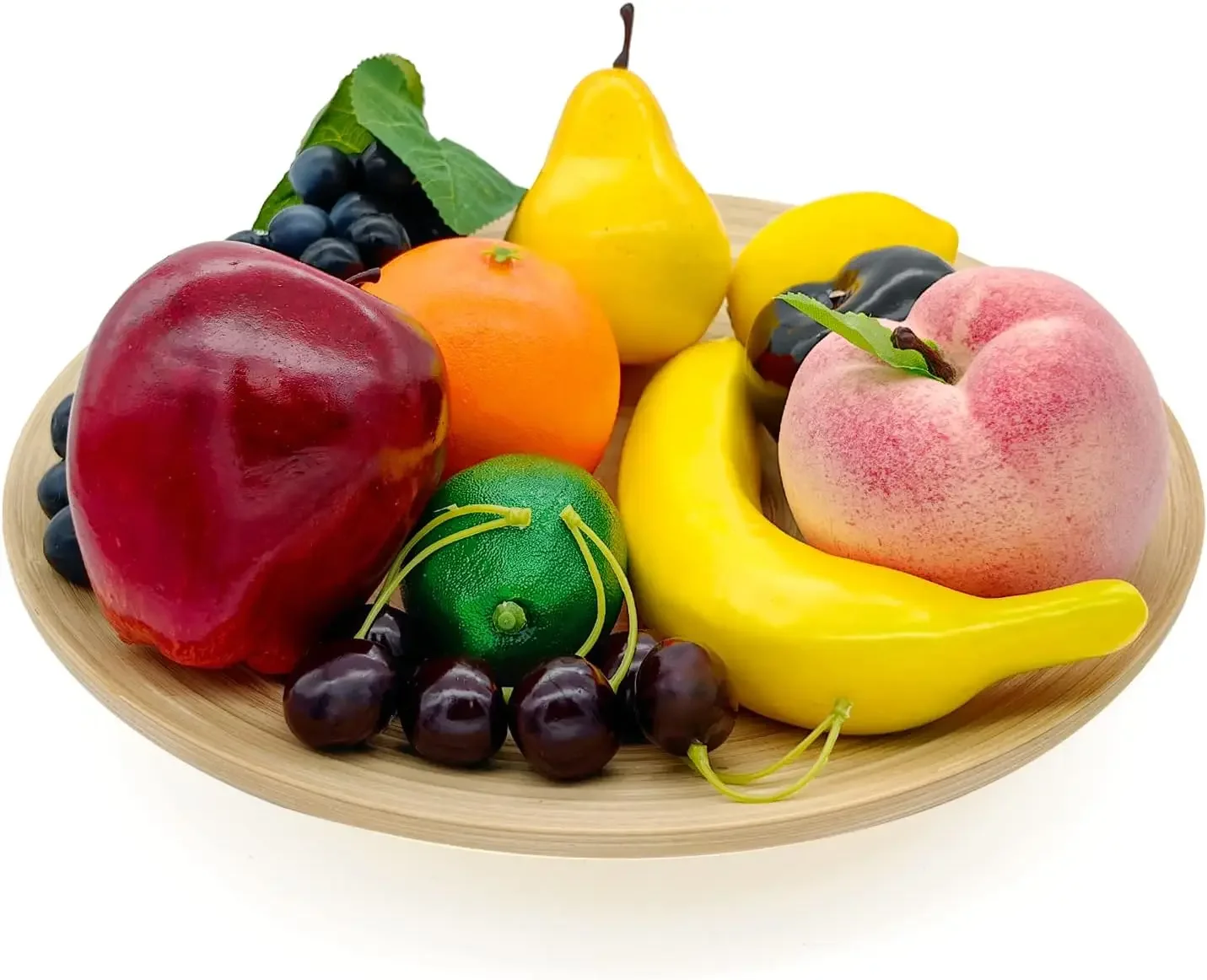 Set of Fake Fruits for Home Decoration, Fruit Model for Party Decoration, Fruit, Strawberry, Mango, Bananas, 20 Pieces/Set