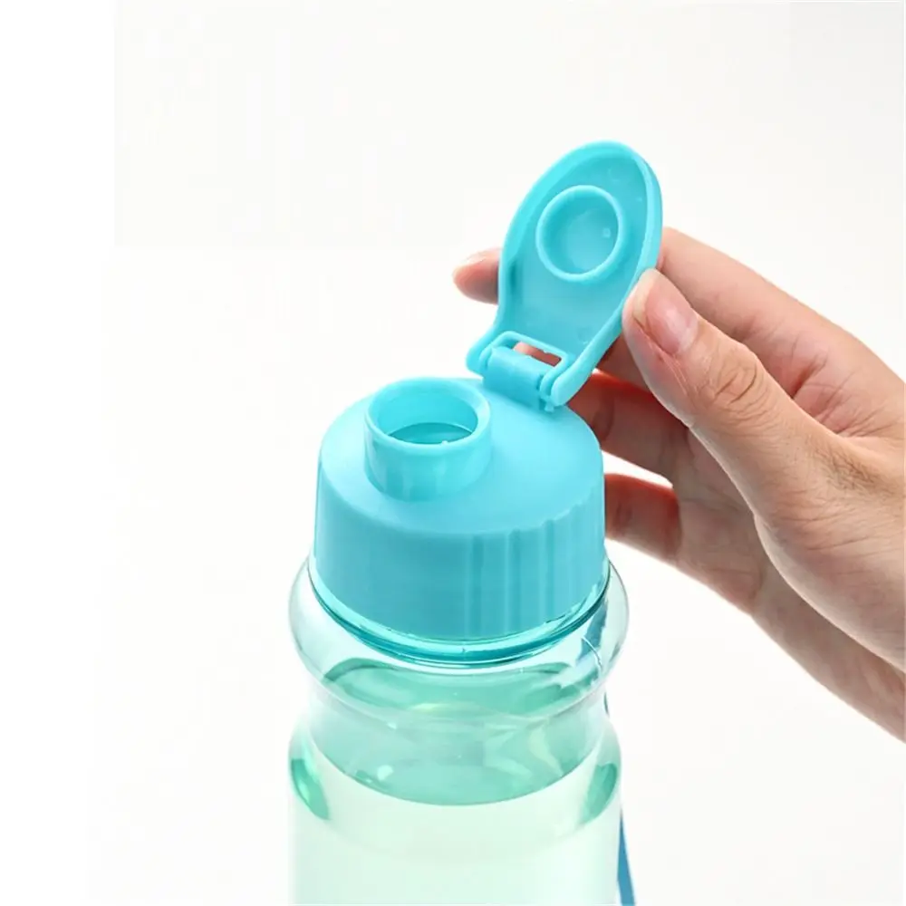 550ML Travel Sport Multi-color Water Bottle Plastic Water Cup Large Capacity