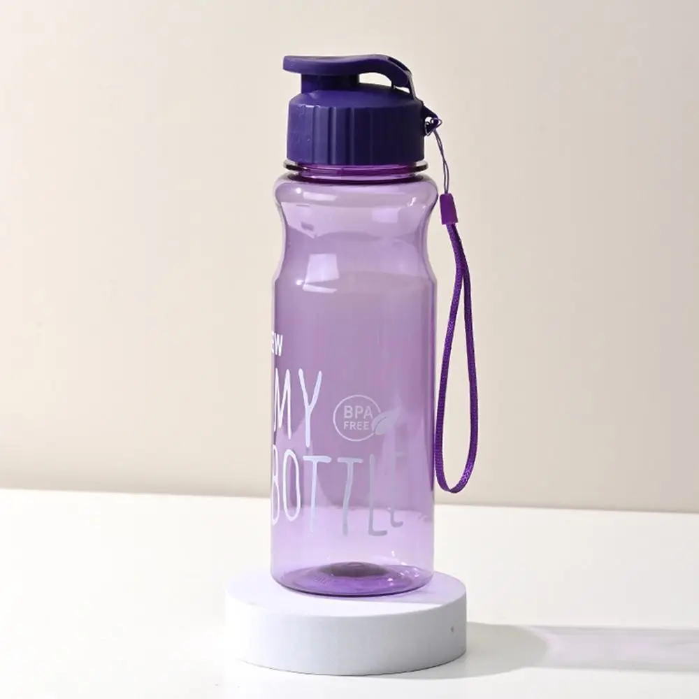 550ML Travel Sport Multi-color Water Bottle Plastic Water Cup Large Capacity