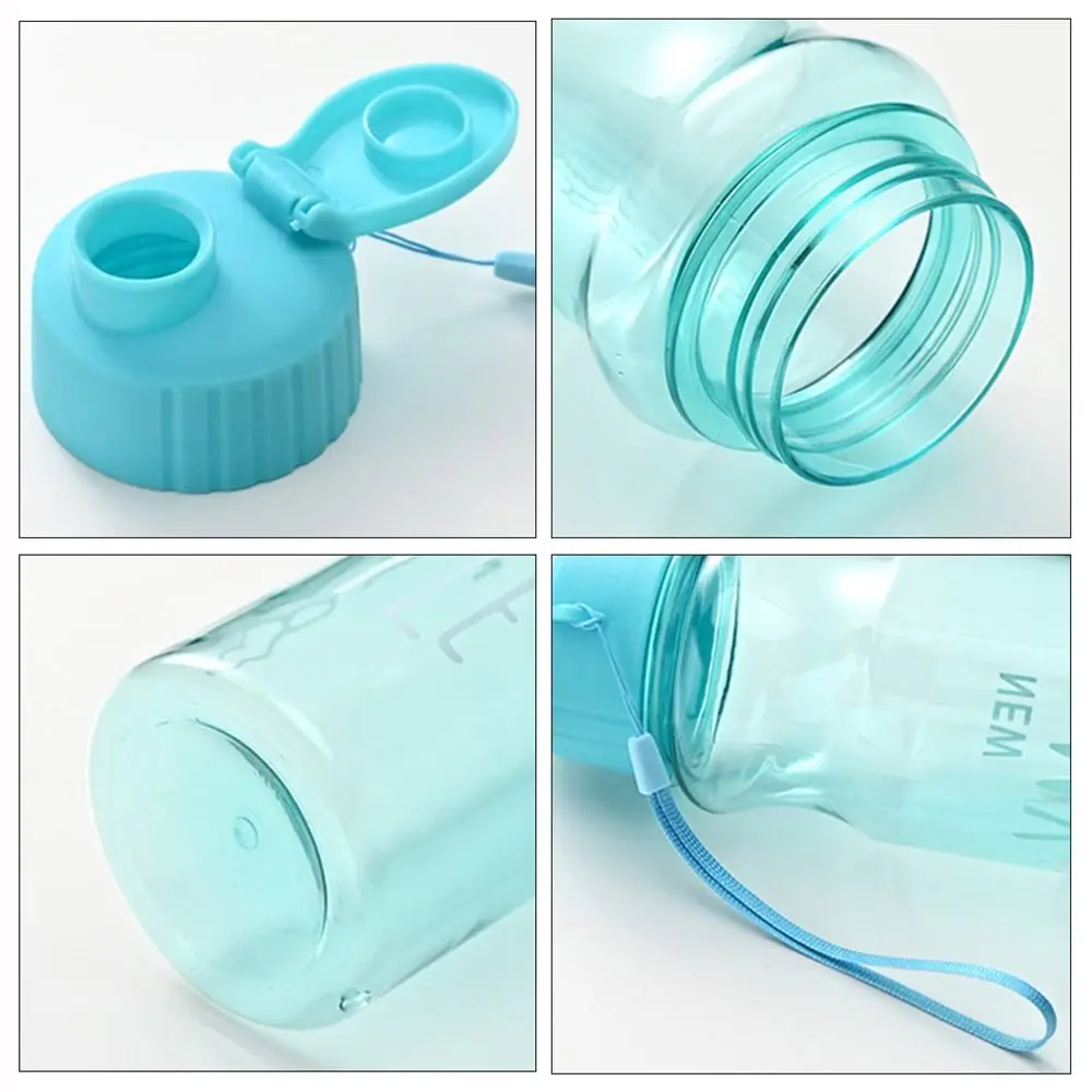 550ML Travel Sport Multi-color Water Bottle Plastic Water Cup Large Capacity