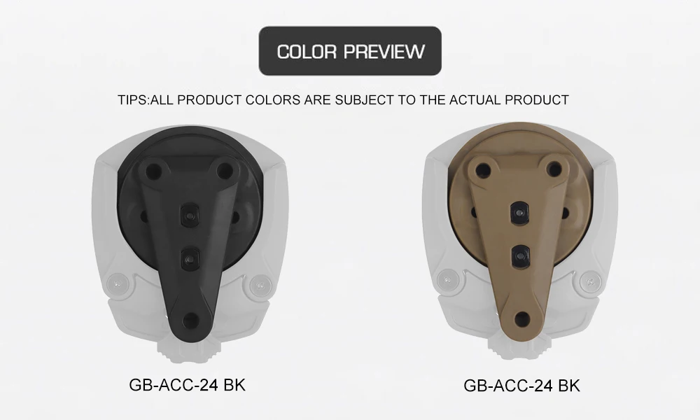 Tactical Holster Adapter 360 Degree Revolve Outdoor Hunting Holster Base Mounting Modular Airsoft Shooting Holster Accessories