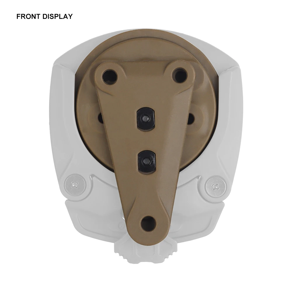 Tactical Holster Adapter 360 Degree Revolve Outdoor Hunting Holster Base Mounting Modular Airsoft Shooting Holster Accessories