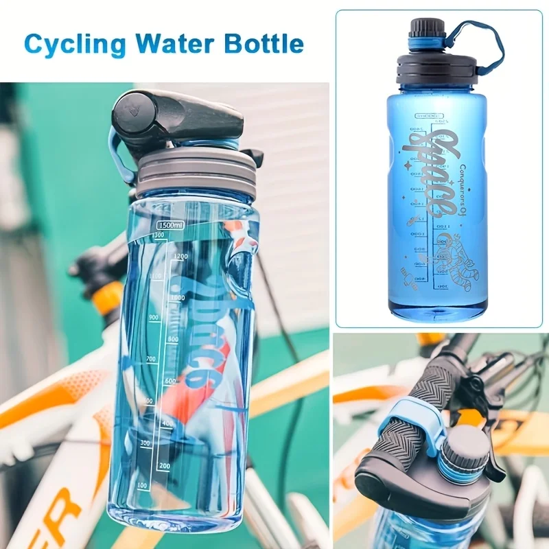 2L 3L Large Capacity Sport Water Bottle With Filter Eco-Friendly Plastic Water Cup Portable Fitness Drink Bottle Kettle BPA Free