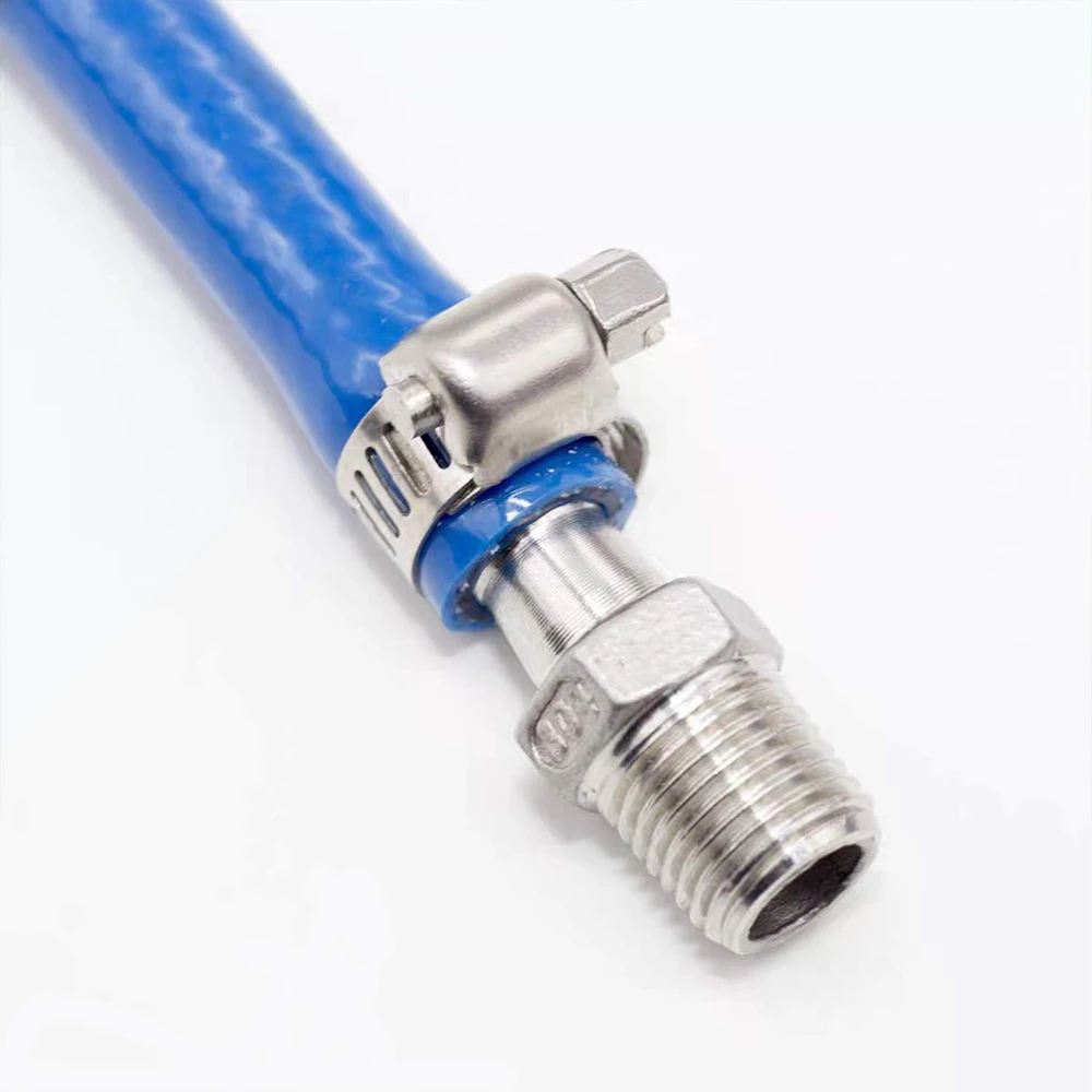 10pcs Stainless Steel Adjustable Drive Hose Clamp Fuel Line Worm Size Clip Hoop Hose Clamp Hot Sale