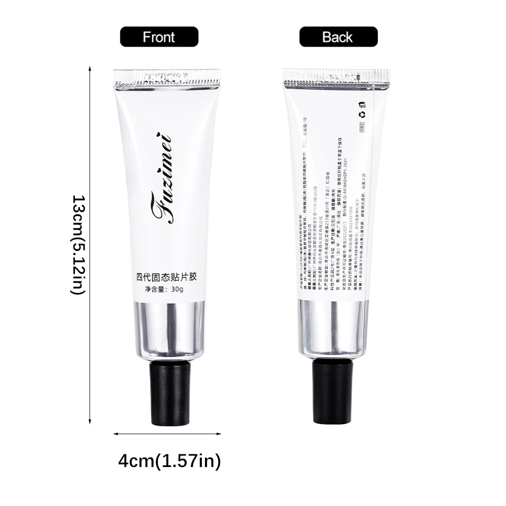 30/20/10g Solid Soft Fake Nail Tips Gel Super-Strong Adhesion Clear Finger Form Nail Glue Soak Off UV Extension Nail Gel &*&