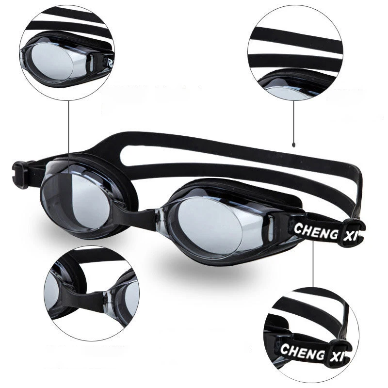 Myopia Swim Goggles Men Women Child Swimming Pool Eyewear Water Sport Waterproof Eyeglasses Anti Fog UV Protect Optical Glasses