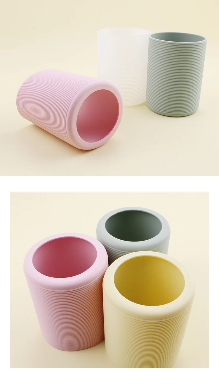 6.5cm Dia Insulated Silicone Protective Sleeve for Water Bottle Anti-Slip Protection Covers Reusable Silicone Sleev