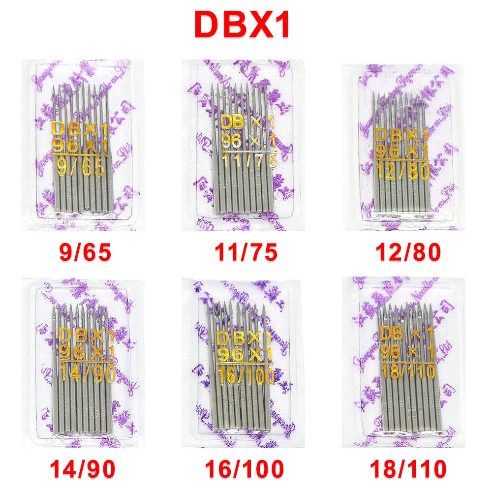 100 PCS/Box Flying Tiger Industrial Sewing Needles DBX1 9#11#12# 14#16#18# For Industrial Lockstitch Sewing Machine Accessories