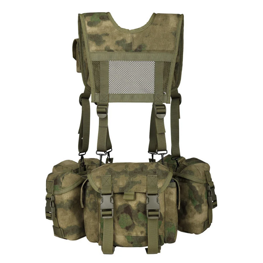 YAKEDA MOLLE system bellyband vest waterproof, wear-resistant, tear resistant, expandable and detachable